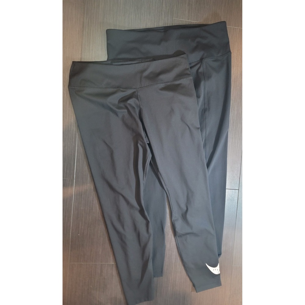 Nike Womens Dri Fit work out pants set of two black XL &1XL walking pants